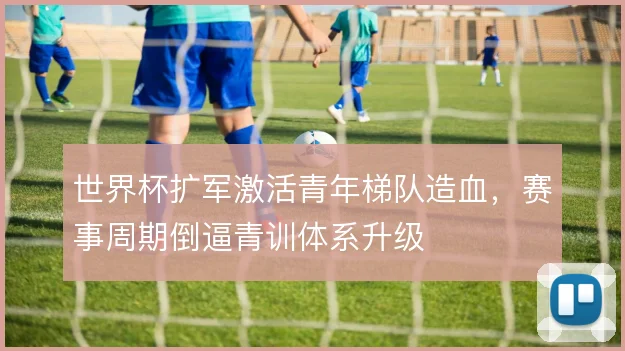 世界杯扩军激活青年梯队造血,赛事周期倒逼青训体系升级