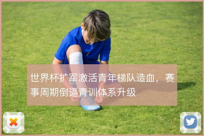 世界杯扩军激活青年梯队造血,赛事周期倒逼青训体系升级