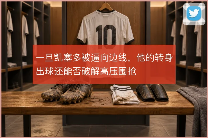 一旦凯塞多被逼向边线，他的转身出球还能否破解高压围抢
